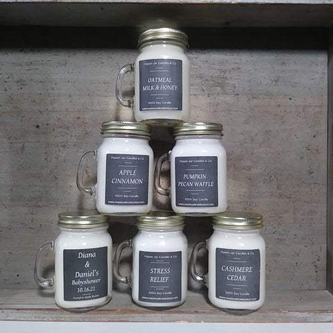 6 Pack-4 oz Candles - Soy Candles | $36.99 | Free Shipping