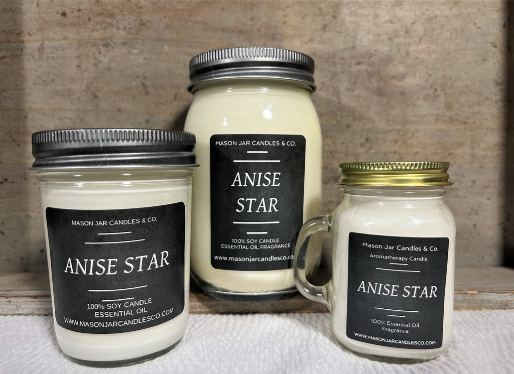 Anise Star - Essential Oil Candles, Soy Candles