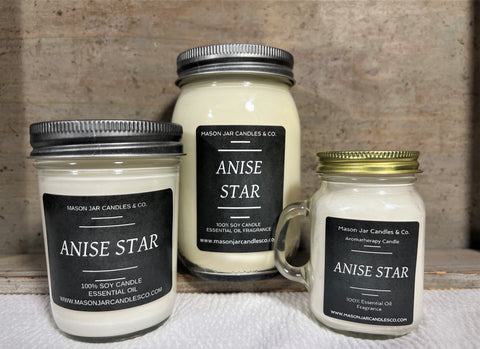 Anise Star - Essential Oil Candle | Soy Wax Candles | Essential Oil