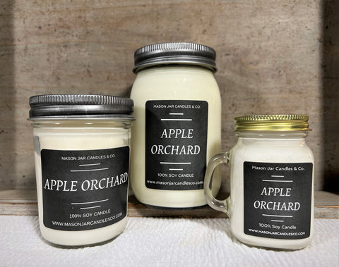 Apple Orchard - Scented Soy Wax Candle | Fall Candle