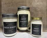 Amish Bakery - Scented Soy Wax Candle | Mason Jar Candle