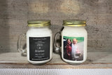 Custom Candle | Personalized Candle | Soy Candle | Mason Jar Candles