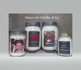 Custom Candle | Personalized Candle | Soy Candle | Mason Jar Candles